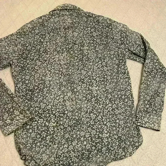 Vintage American Eagle floral button front shirt size medium - Picture 7 of 12